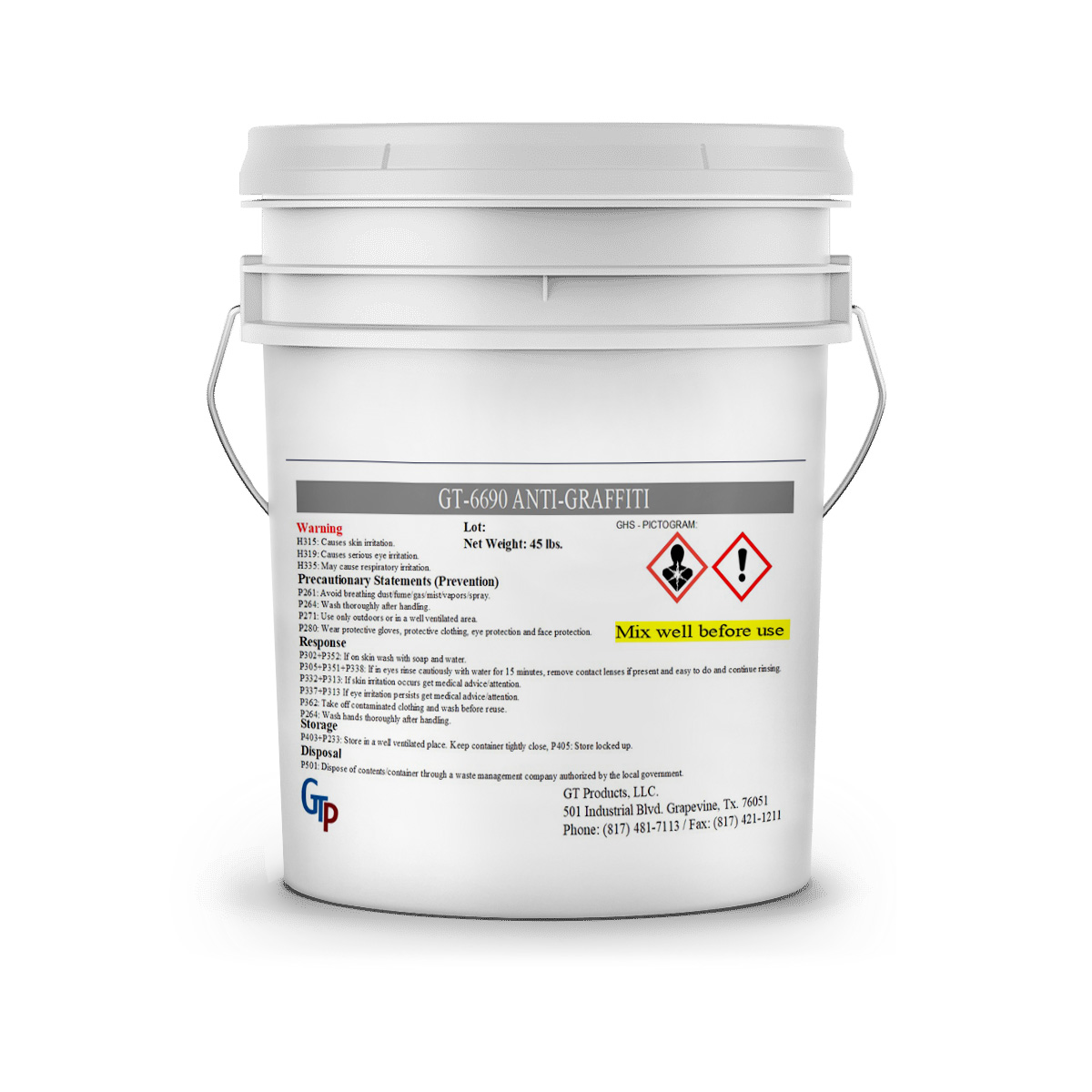 GT 6690 Anti-Graffiti Protective Coating