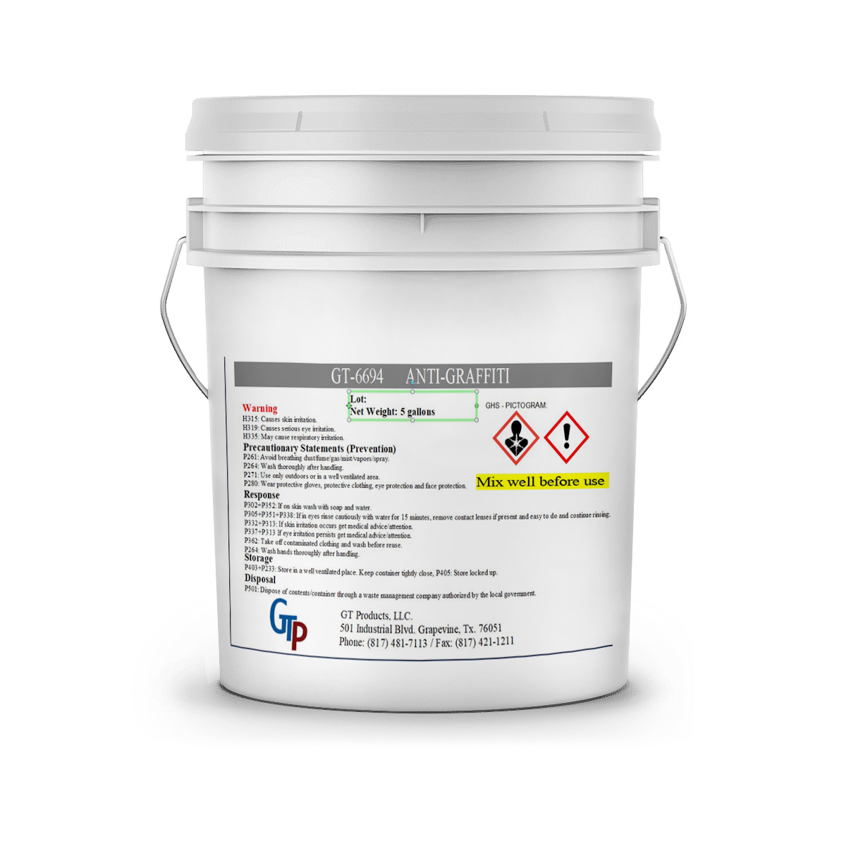 GT 6694 Anti-Graffiti Protective Coating